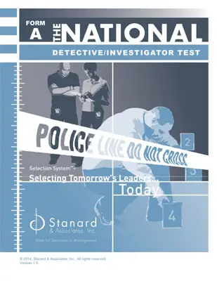 NDIT_C_version_1 The National Detective/Investigator Test (NDIT)